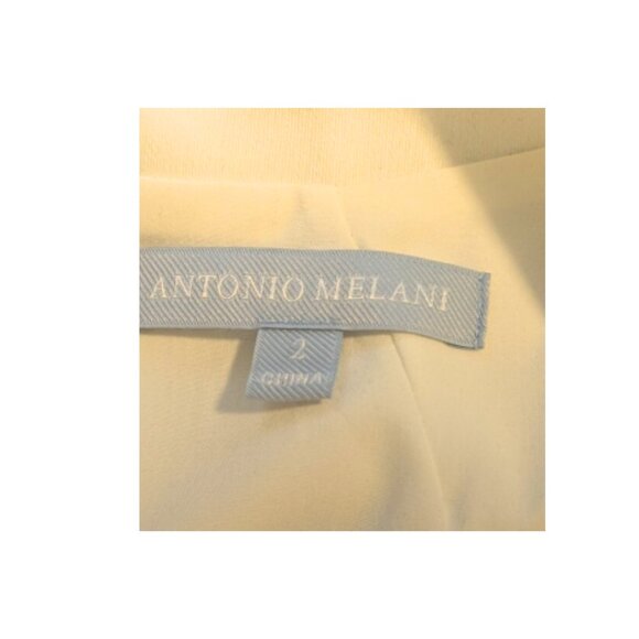 Antonio Melani Ivory Sleeveless Sheath Dress Size 2 | Classic Office Chic - Picture 4 of 5